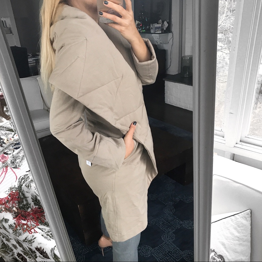 💁🏼‍♀️ YOUNG FABULOUS & BROKE BEIGE LANIE COAT! - Picture 6 of 13